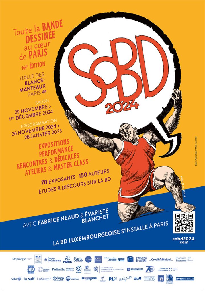 SoBD 2024, Salon de la BD à Paris