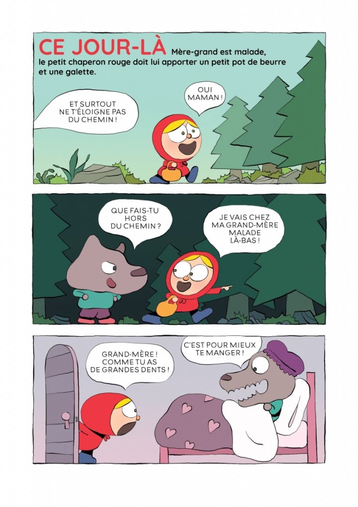 La suite incroyable (mais vraie !) des aventures du petit chaperon rouge - Par Joyce Colson