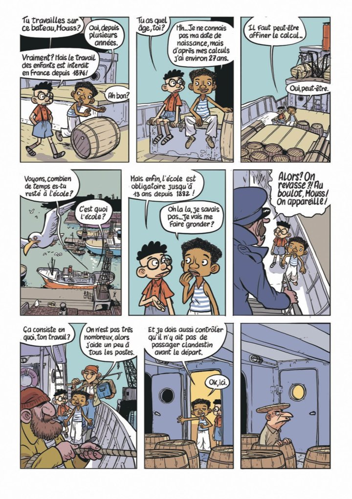 Papi et Lucien poursuivent leur drôle de guerre sur mer