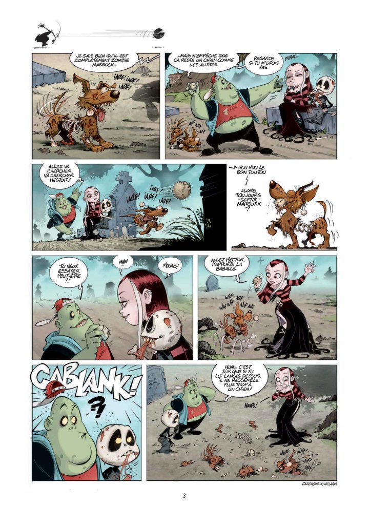 Tizombi T. 3 : Amis mortels - Par Cazenove et William - Bamboo Édition