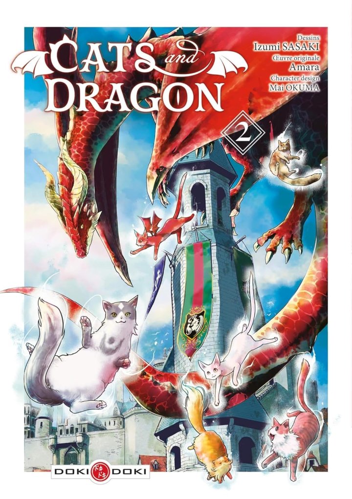 Cats and Dragon T. 1 & T. 2 - Par Amara & Izumi Sasaki - Éd. Doki Doki