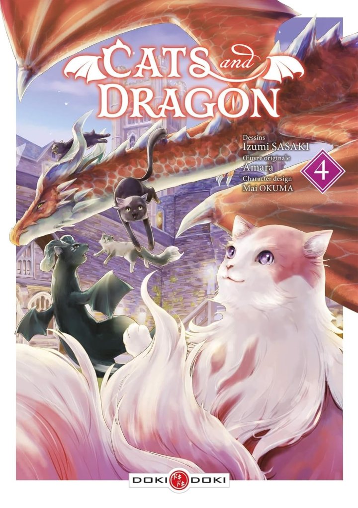 Cats and Dragon T.3 & T.4 - Par Amara & Izumi Sasaki - Éd. Doki Doki