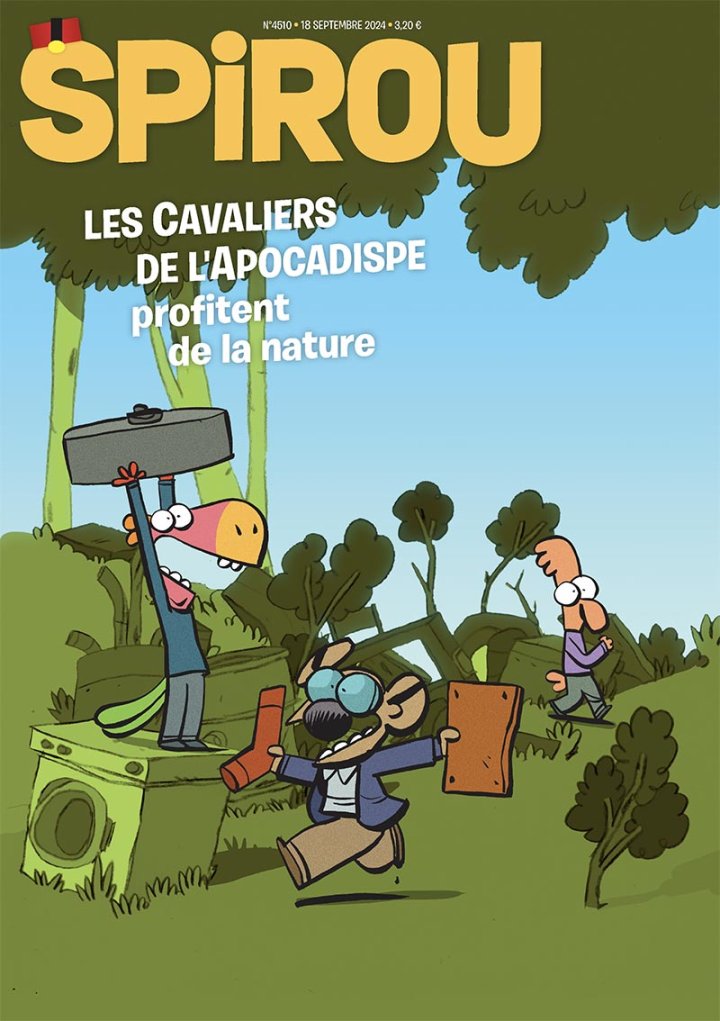 Les Cavaliers de l'Apocadispe T. 5, Au Grand Air - Par Libon – Dupuis