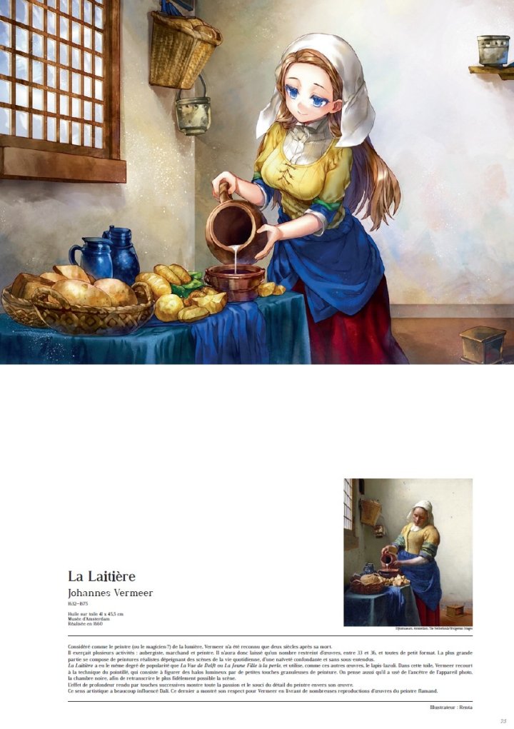 Quand le manga réinvente les grands classiques de la peinture - Mana Books