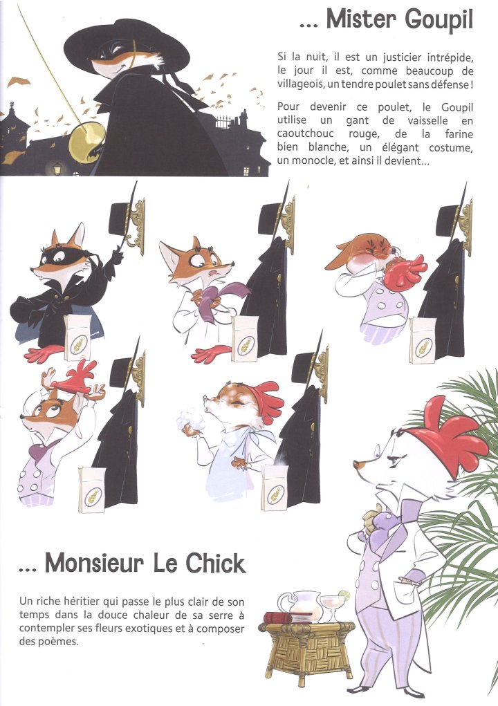 Mister Goupil et Monsieur Le Chick : Un renard cavalier, qui surgit hors de la nuit !
