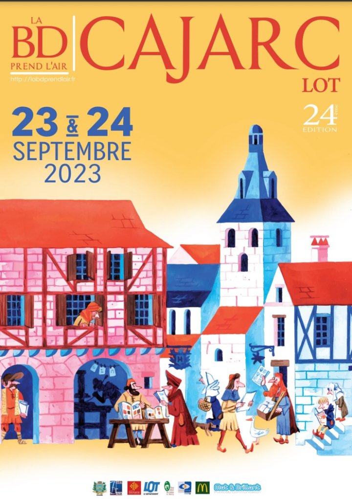 24e édition de "La BD prend l'air" à Carjac (Lot)