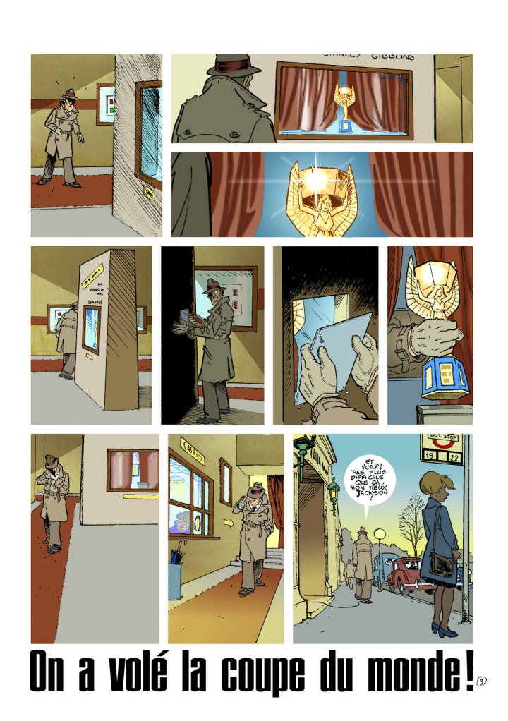 "On a volé la coupe du monde 1966 !" aux Editions du Tiroir