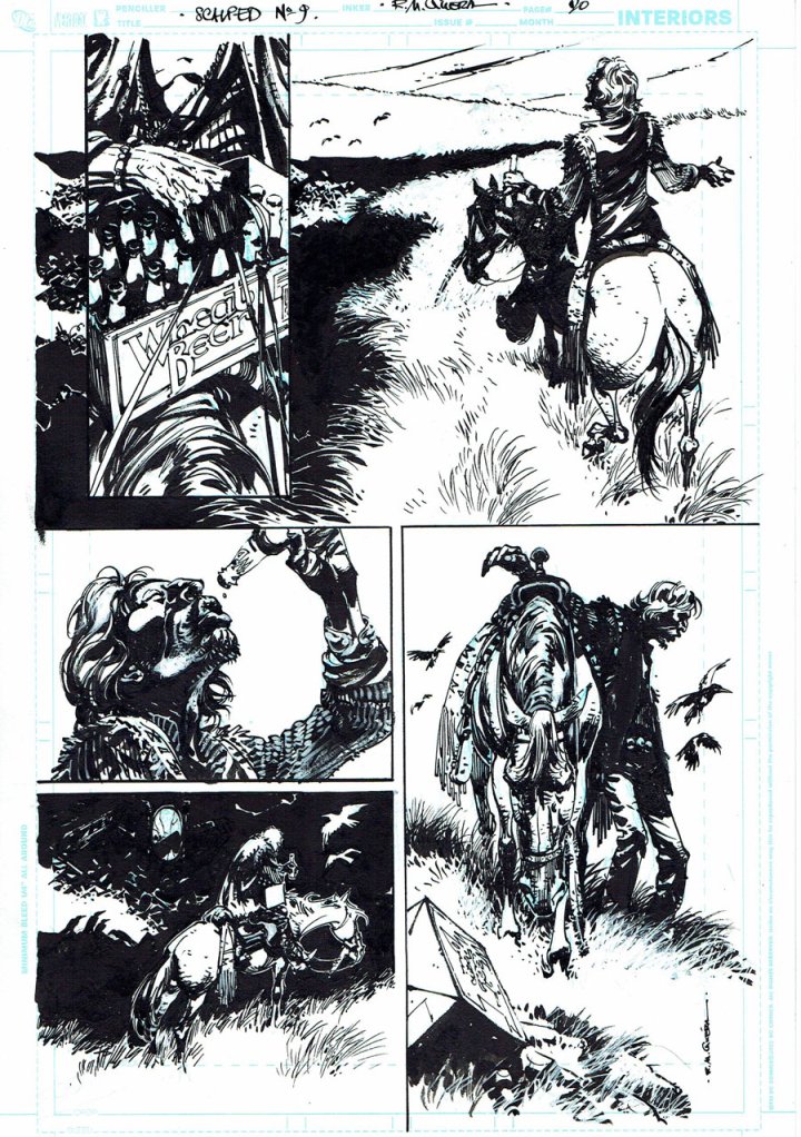Exposition – Vente à la Comic Art Factory : R.M. Guera - Scalped