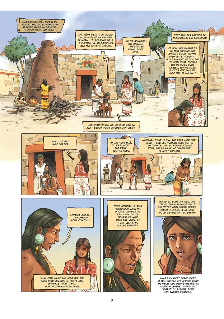 Cortés T.2 : Le Cœur du Monde unique – Par Christian Chavassieux & Cédric Fernandez – Ed. Glénat