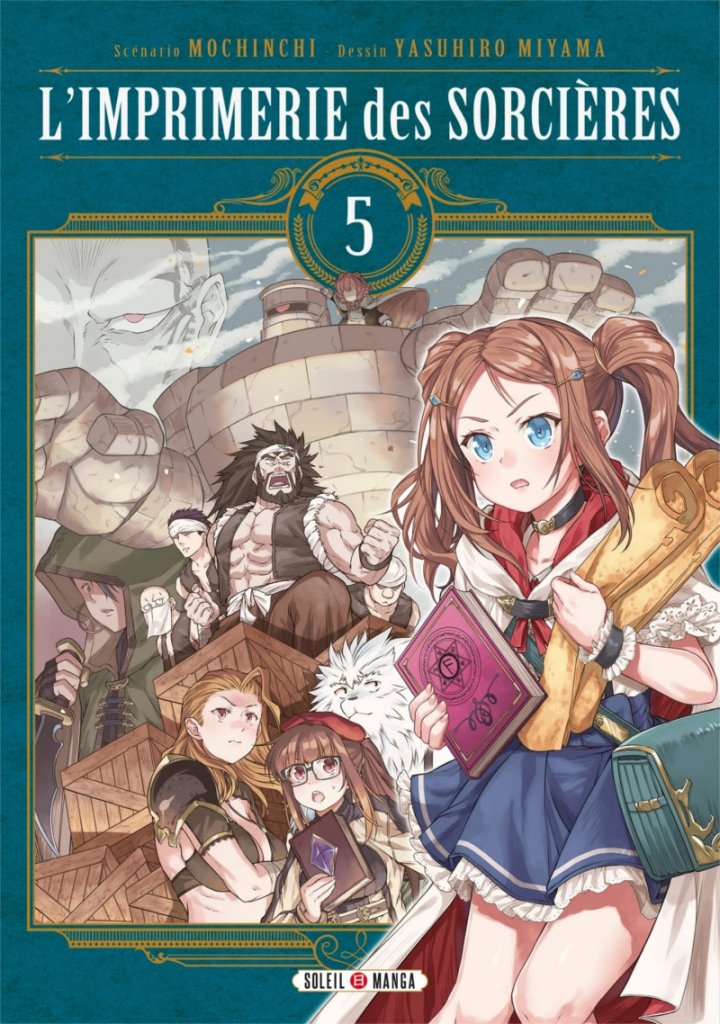  L'Imprimerie des sorcières T5 & T6 - Par Mochinchi & Yasuhiro Miyama - Soleil Manga