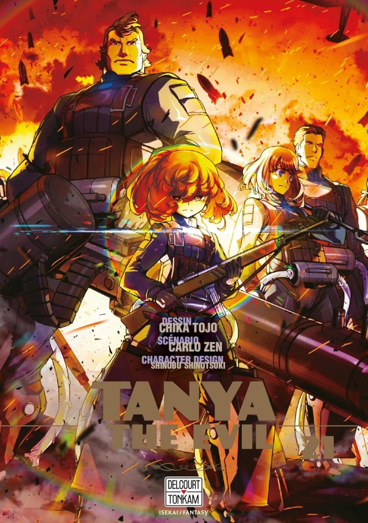 Tanya The Evil T.21 & T.22 - Par Chika Toujou & Carlos Zen - Delcourt/Tonkam