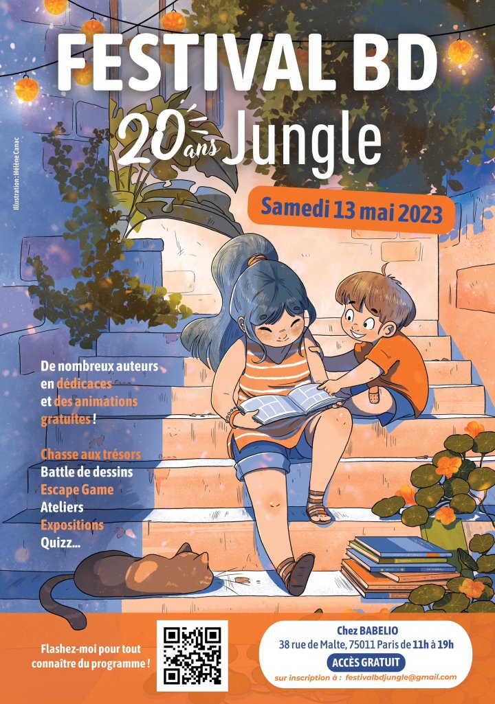 Le Festival des 20 ans des éditions Jungle (Paris)