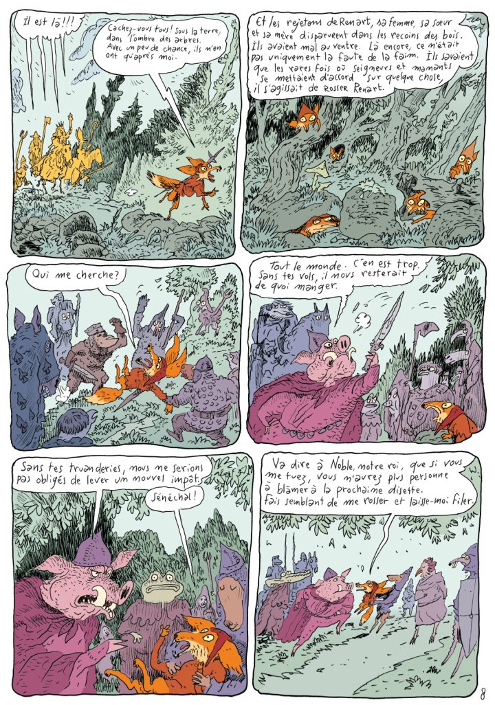 La Chanson de Renart - Par Joann Sfar - Gallimard