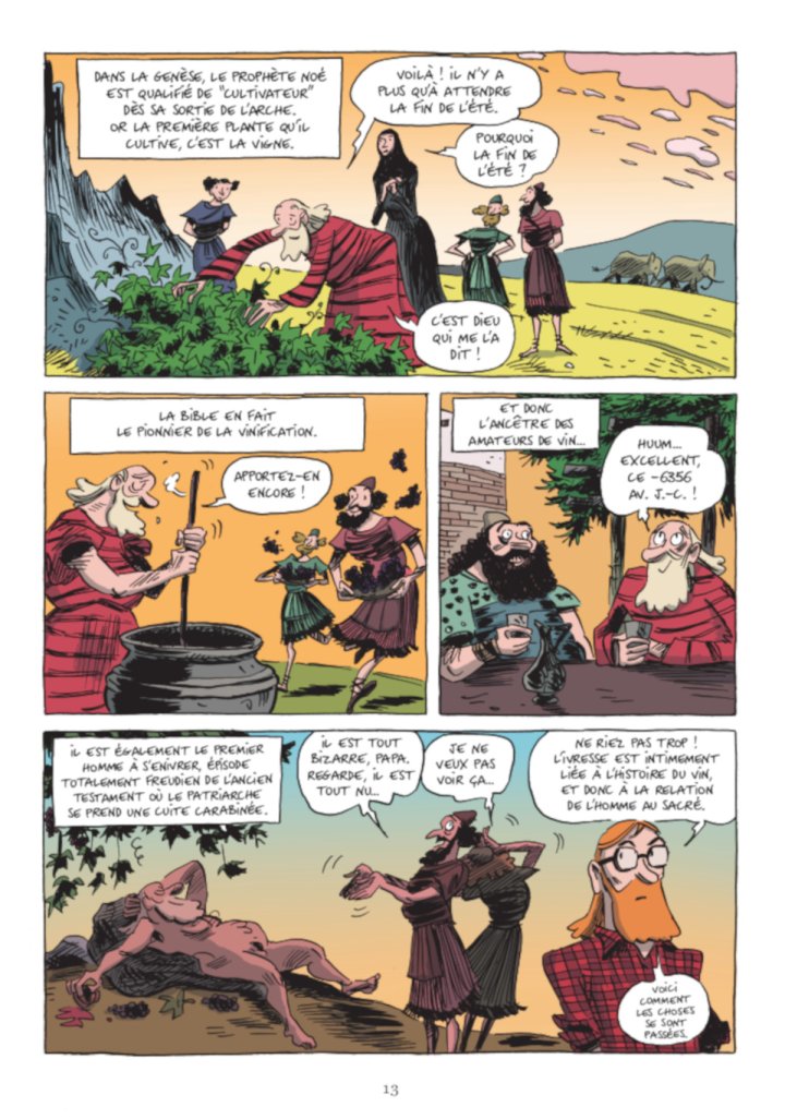 L'incroyable histoire du vin - Par Benoist Simmat et Daniel Casanave - Les Arènes BD