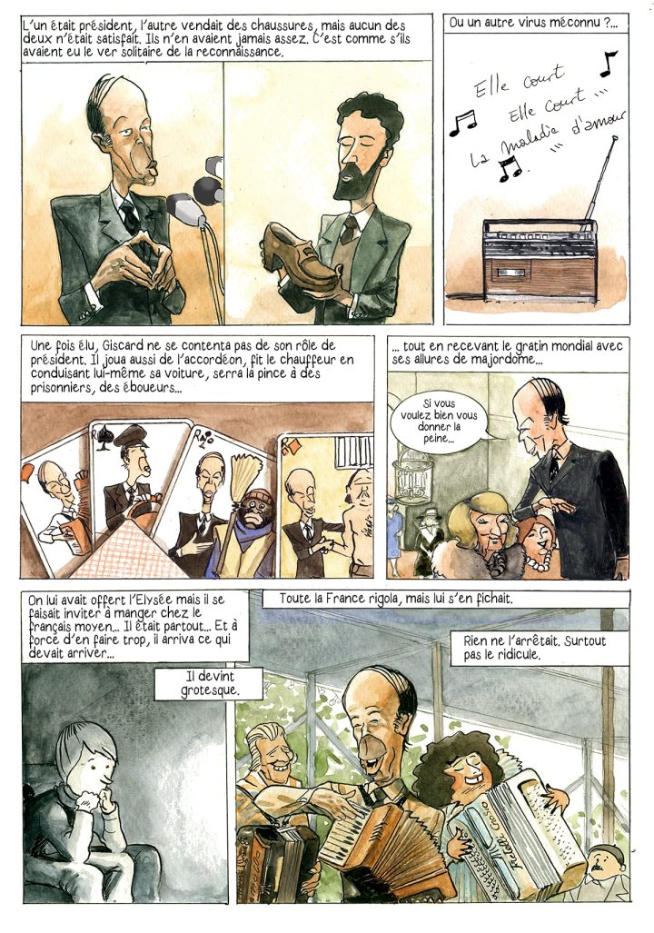 Giscard, Mon père et moi - Par François Bugel & Ferenc - La Boîte à Bulles