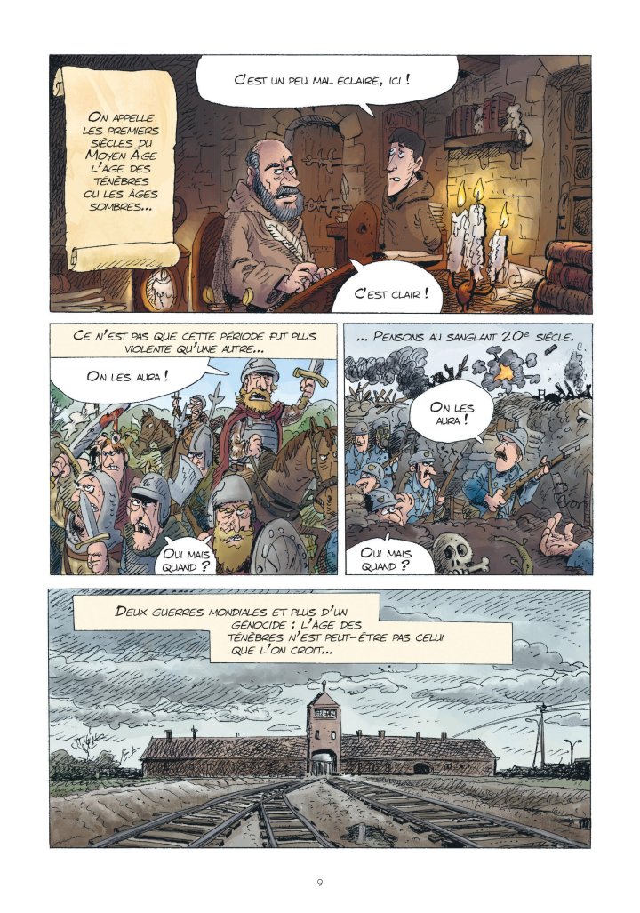 La Véritable Histoire du Moyen-Âge - Par Philippe Bercovici & Arnaud de la Croix – Le Lombard