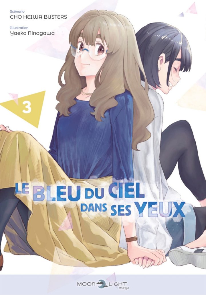 Le bleu du ciel dans ses yeux, T. 3 & T. 4 — Par Cho Heiwa Busters & Yaeko Ninagawa — Éd. Delcourt/Tonkam