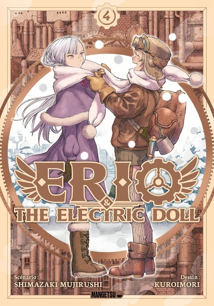 Erio & The Electric Doll T. 3 & T. 4 - Par Shimazaki Mujirushi & Kuroimori - Ed. Mangetsu