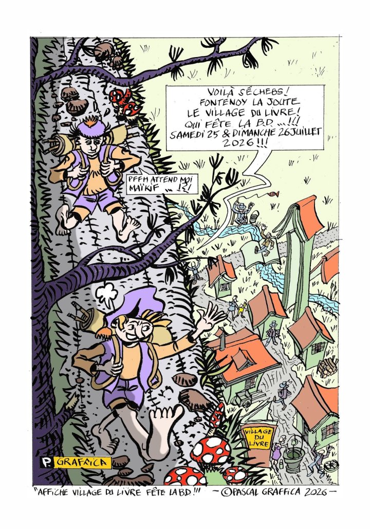 Fontenoy fête la BD