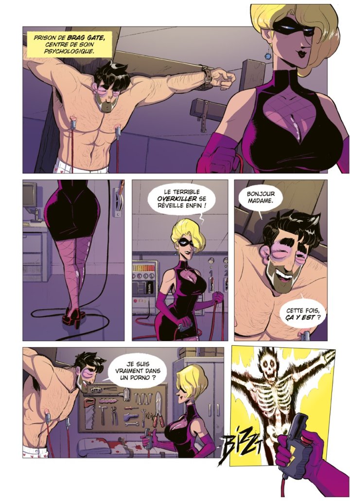 OverKiller T. 3, The Danger of Love - Par Mansour, Bax & Chaine - Ed. Uppercut