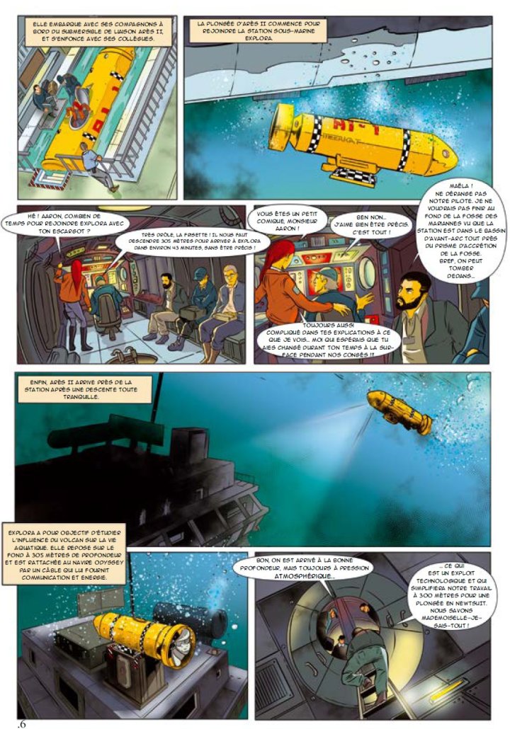 L'Étranger temporel : hommage BD à The Abyss