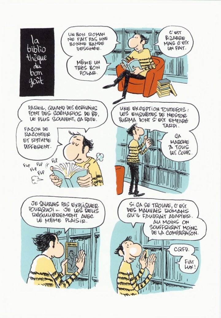 La Bibliothèque du bon goût – Par Nicoby – Ed. Jarjille