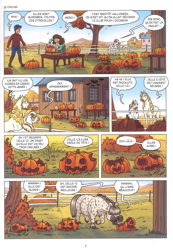 À Cheval ! T. 10, Le Foin justifie les moyens - Par Dufreney & Miss Prickly - Ed. Delcourt