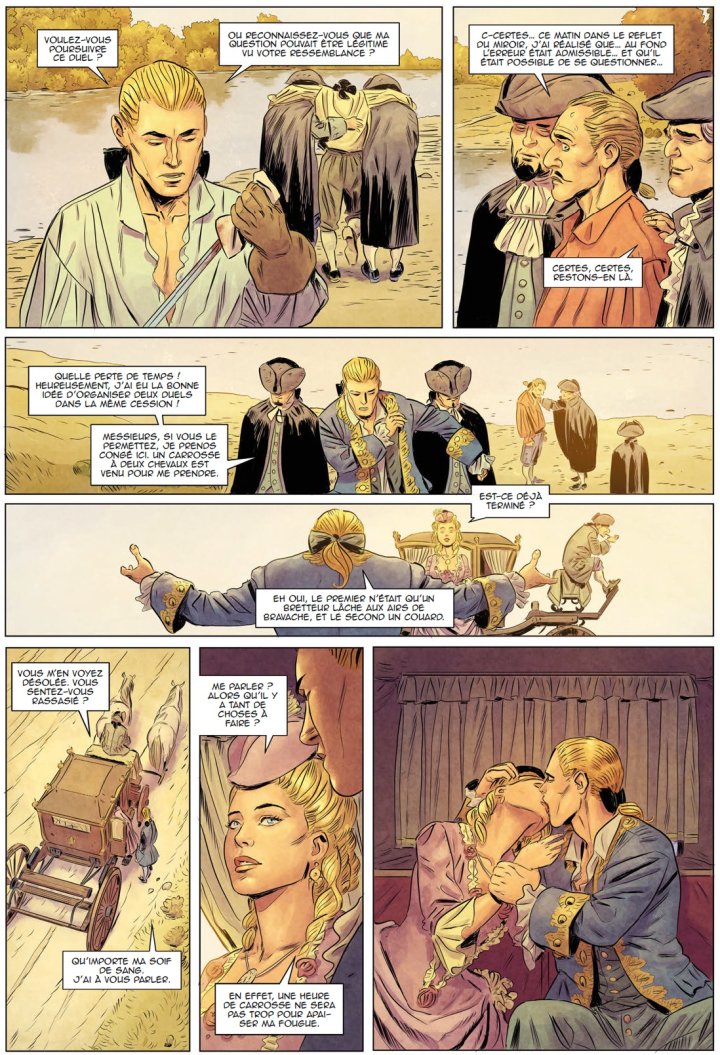La Duelliste T. 1 : De dentelles et de feintes - Par Trif & Celestini - Tabou