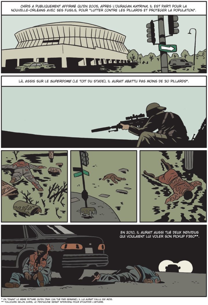 "L'Homme qui tua Chris Kyle" : le documentaire-BD 2.0