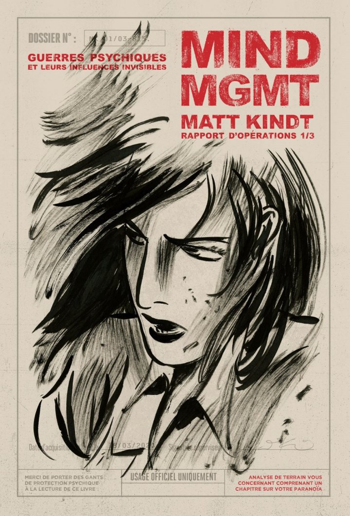 MIND MGMT Rapport d'opérations 2/3 Espionnage mental et son incidence collective - Par Matt Kindt - Monsieur Toussaint Louverture