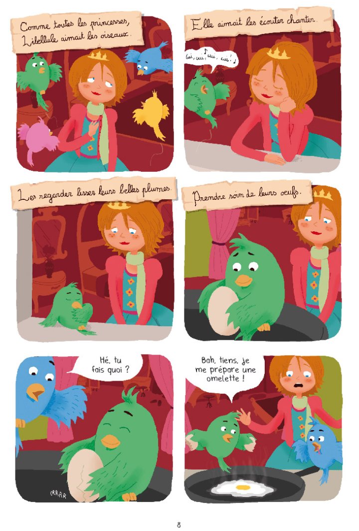 Princesse Libellule T3 : "Déteste les contes de fées" - Par Alexandre Arlène & Stéphanie Bellat - La Malle aux Images