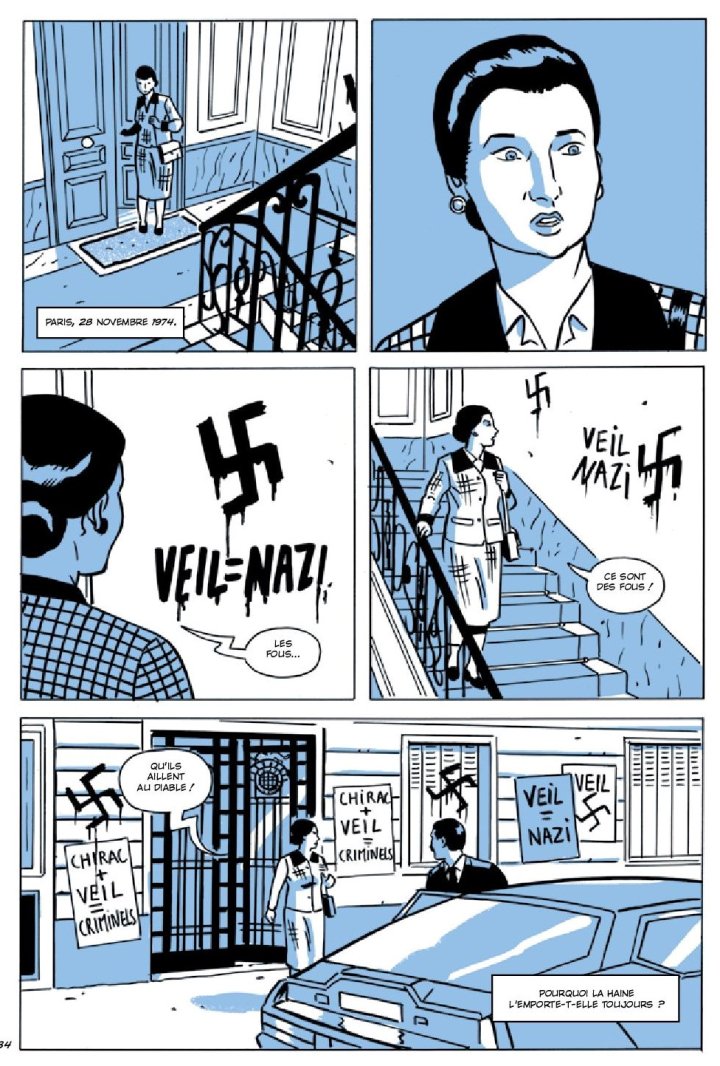 Simone Veil, une immortelle qui entre au Panthéon comme dans la bande dessinée
