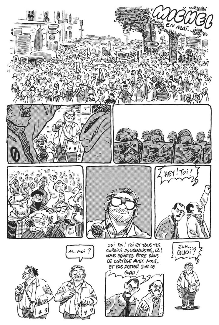 Pierre Maurel place Michel face aux affres des temps modernes