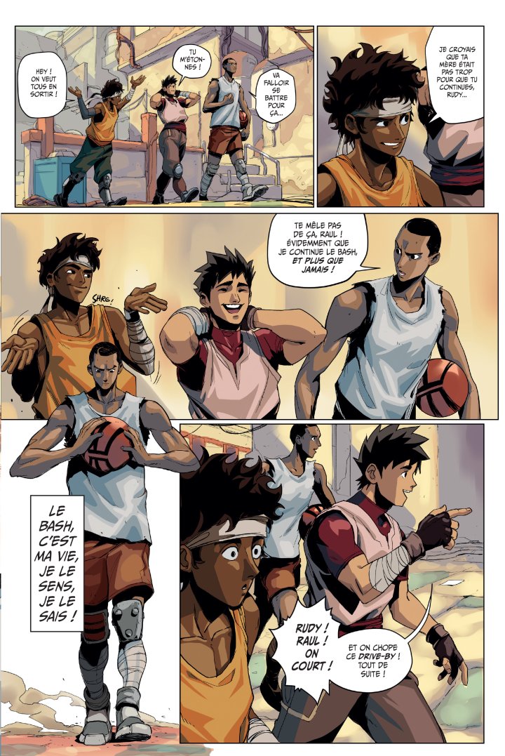 Bash ! T. 1 – par Rudy Gobert , Vince Serrano & Hellef Bay – Michel Lafon