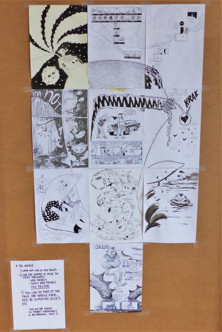 Angoulême 2020 : Pierre Feuille Ciseaux #7 - résidence et exposition collectives