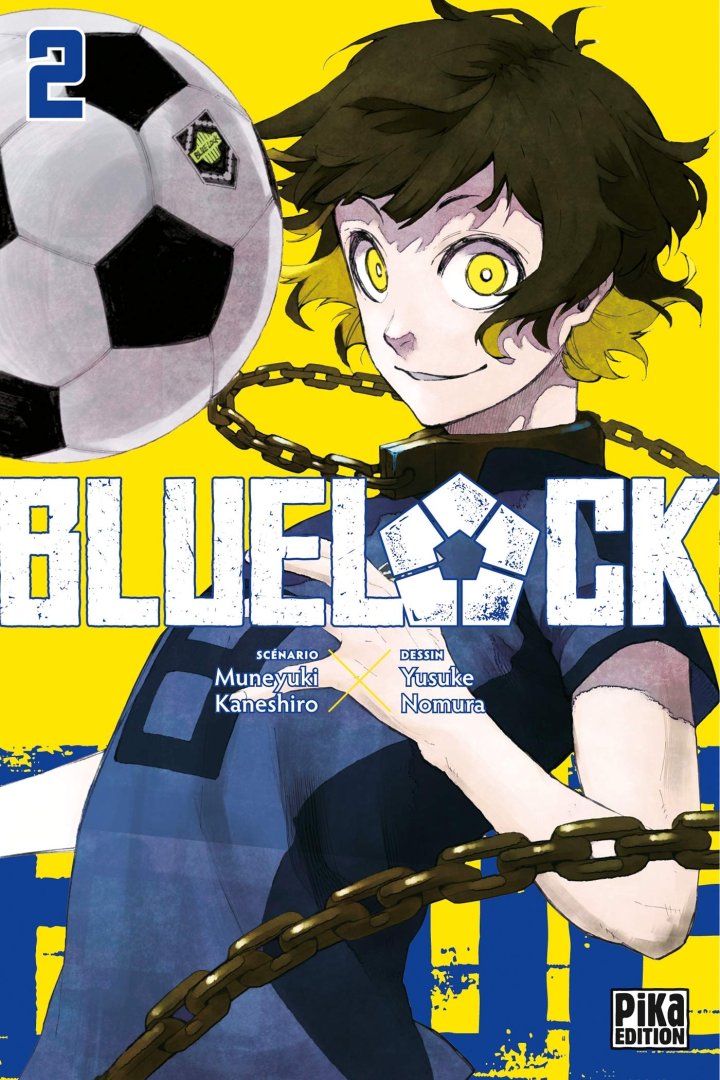 Blue Lock T. 1 & T. 2 - Par Yûsuke Nomura & Muneyuki Kaneshiro - Pika Edition