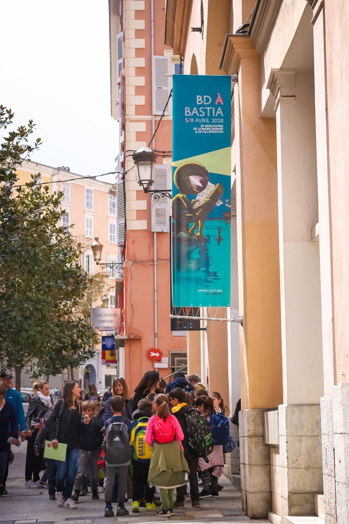 Entre îles et exils : BD à Bastia 2019