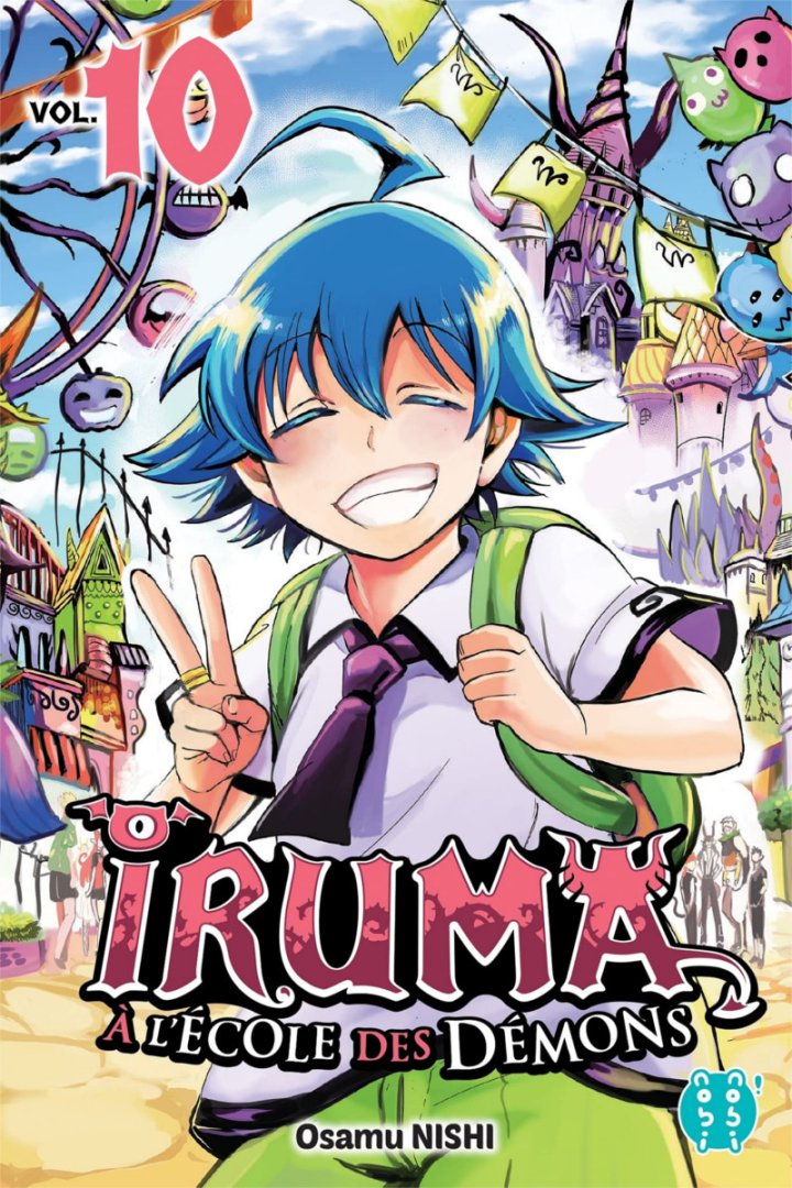 Iruma à l'école des démons T. 9 & T. 10 - Par Osamu Nishi - nobi nobi !