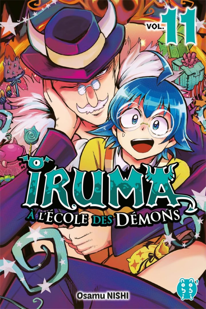 Iruma à l'école des démons T. 11 & T. 12 - Par Osamu Nishi - nobi nobi !