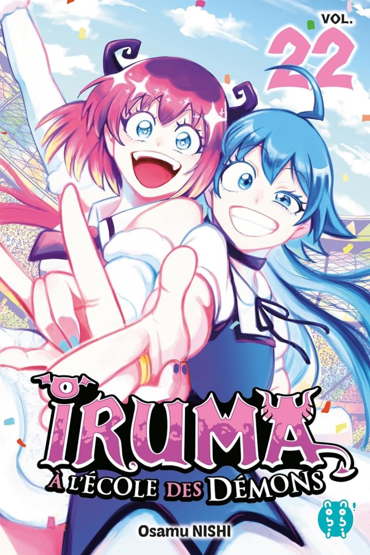 Iruma à l'école des démons T. 21 & T. 22 - Par Osamu Nishi - Éd. Nobi nobi !