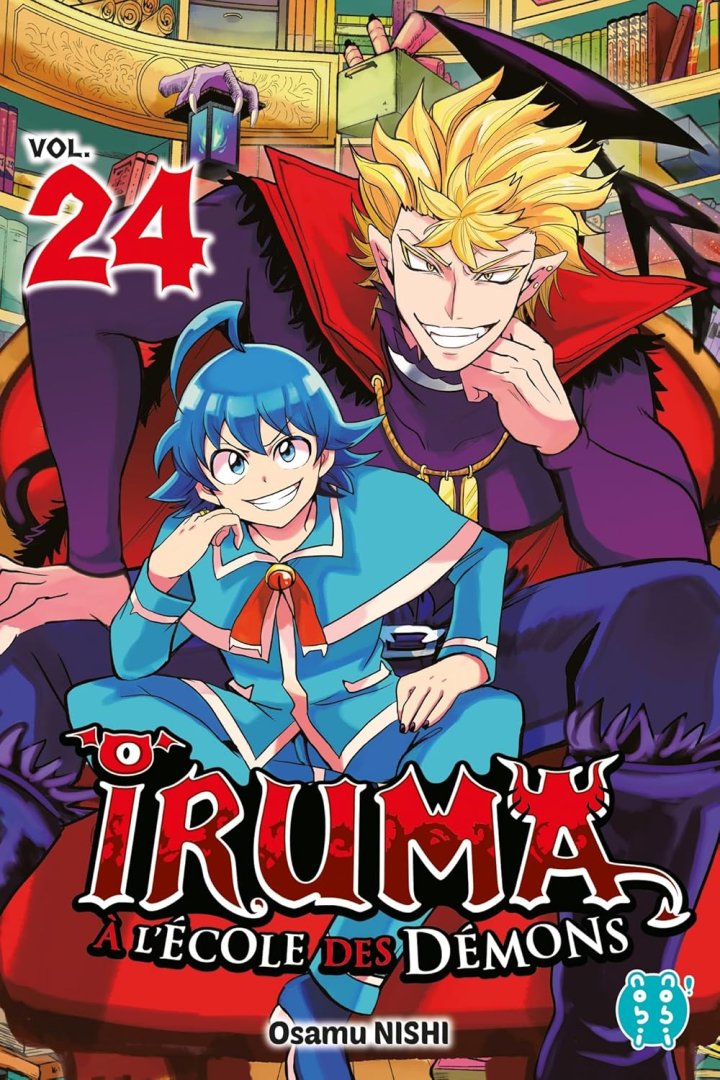 Iruma à l'école des démons T. 23 & T. 24 - Par Osamu Nishi - Éd. Nobi nobi !