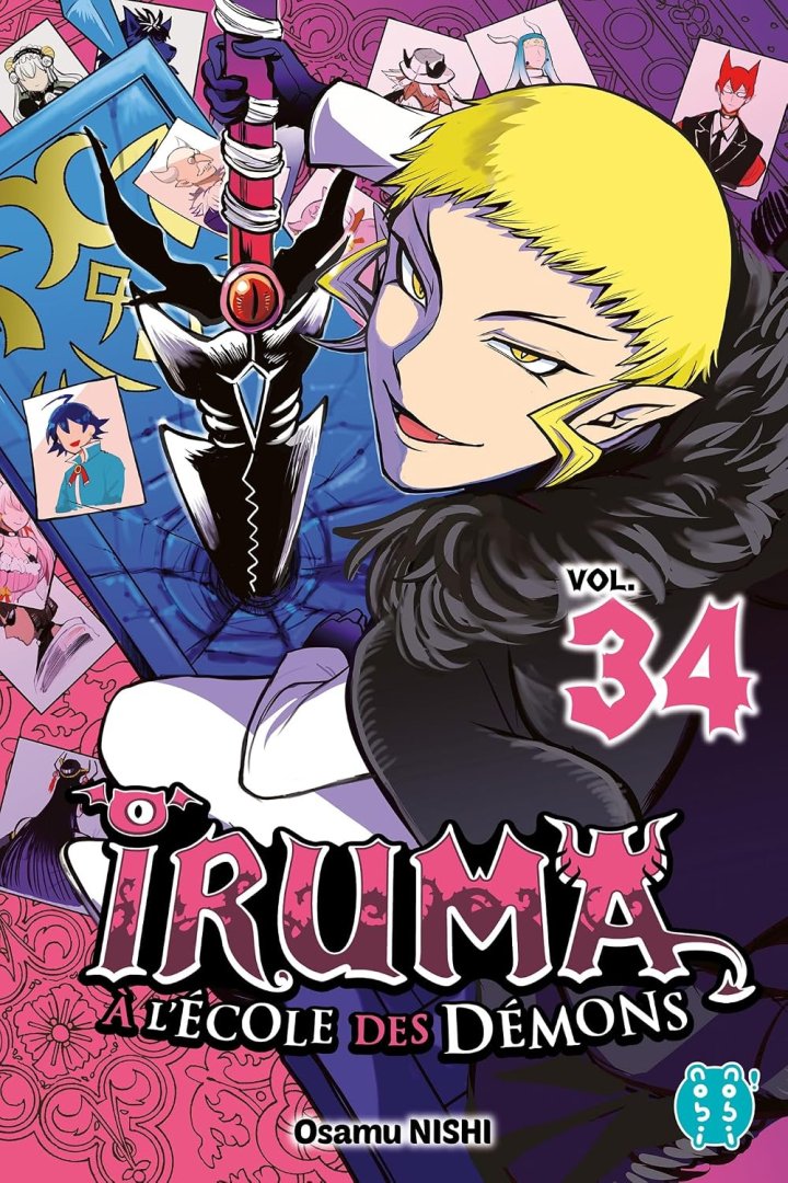 Iruma à l'école des démons T. 33 & T. 34 - Par Osamu Nishi - Éd. Nobi nobi !