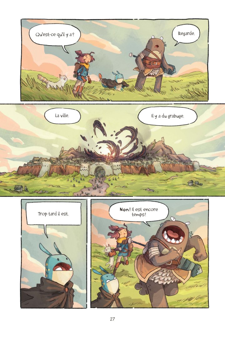 Lightfall T. 2 L'ombre et l'oiseau - Par Tim Probert - Editions Gallimard BD