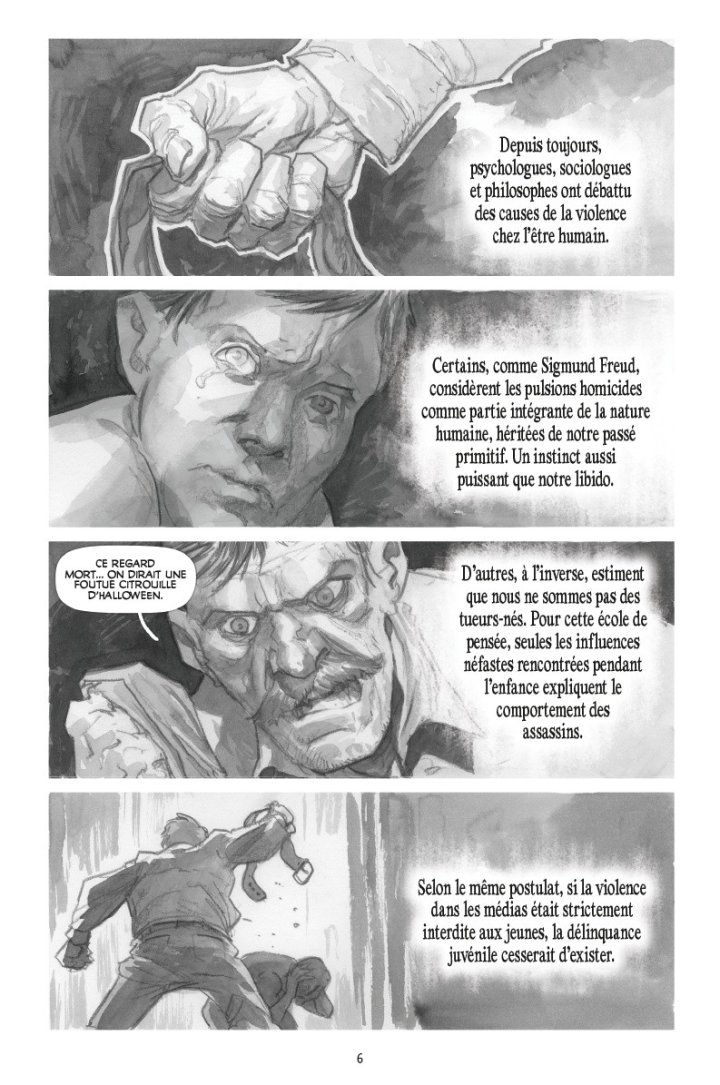 Docteur Wertham : L'Homme qui étudia les tueurs en série (et faillit tuer la bande dessinée) - Par Harold Schechter & Eric Powell - Ed. Delcourt Comics
