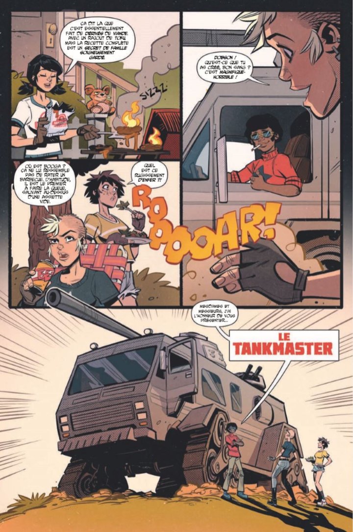 Tank Girl Action Alley - Par Alan Martin & Brett Parson - Ankama