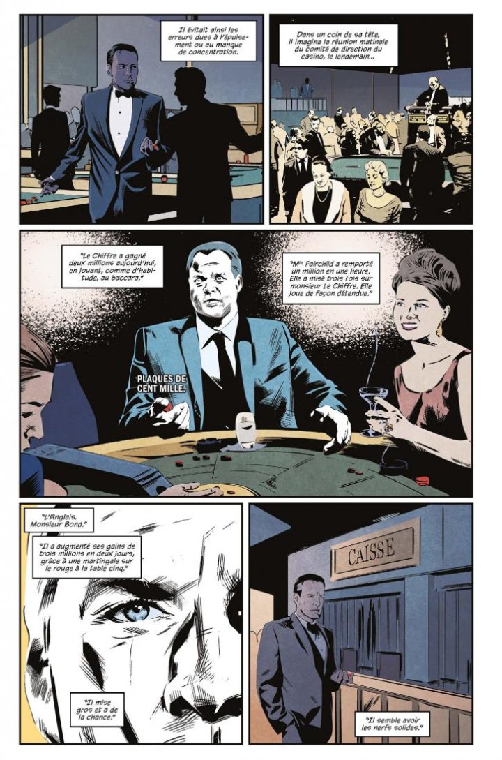 007 Vs Le Chiffre pour une partie légendaire à la table de baccara