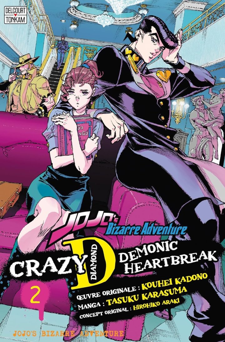 Jojo's Bizarre Adventure : Crazy D T. 2 & T. 3 - Par Kouhei Kadono & Tasuku Karasuma - Delcourt/Tonkam