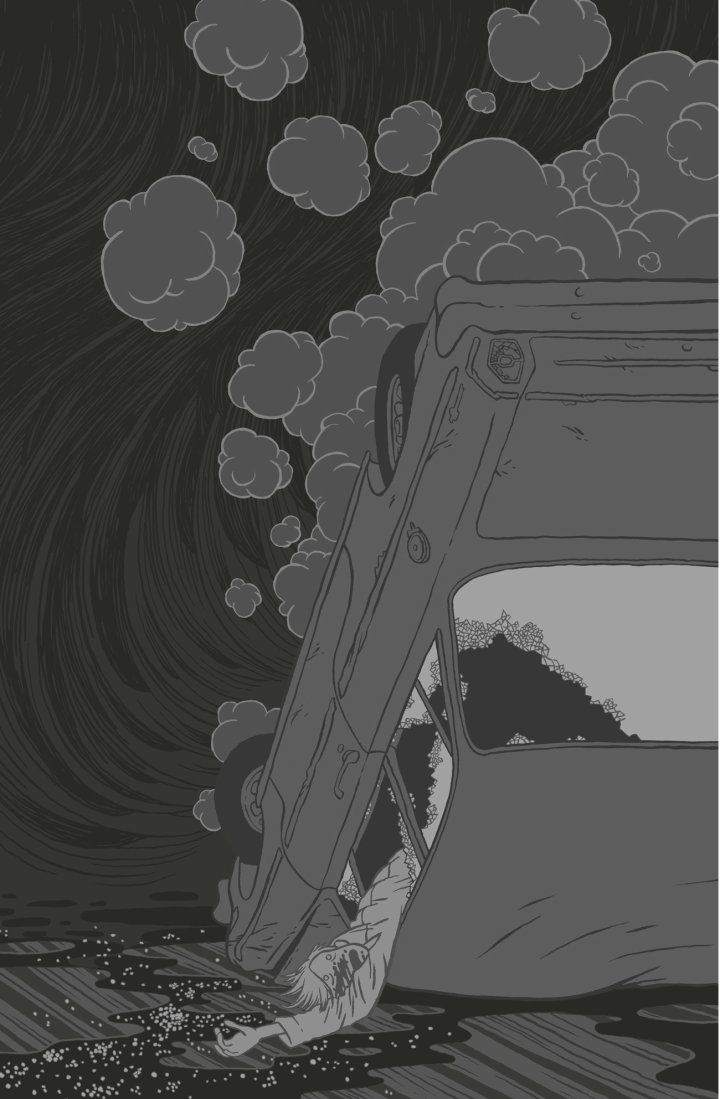 "L'Ombre de la nuit", un recueil de "shorts comics" de Jordan Crane chez L'employé du Moi