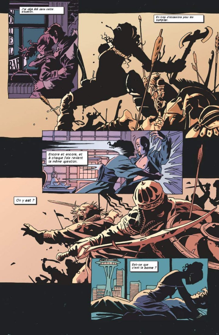The Old Guard T. 1 - Par Greg Rucka et Leandro Fernández - Glénat Comics