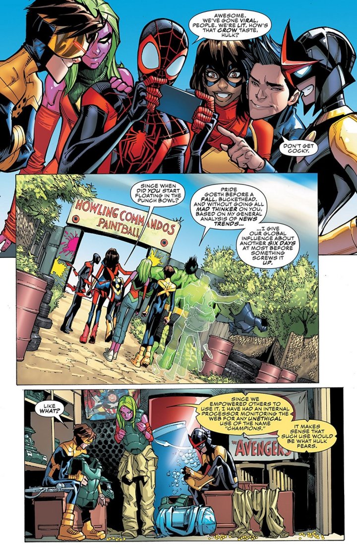 Champions T. 2 – Par Mark Waid & Humberto Ramos – Panini Comics